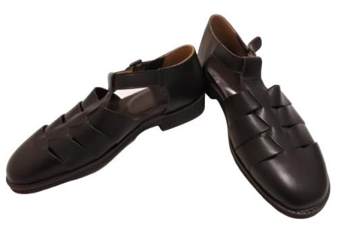 【KOBE DADA CAM-39 ブラック】コンフォートバックルサンダル